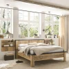 140x200 Bett & Nachttisch Paneele - Naiavio (dreiteilig)