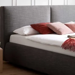 180x200 Bett mit Bettkasten & TTF Matratzen - Zebastio