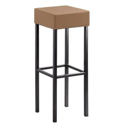 34x34 cm Barhocker in Hellbraun - Masure