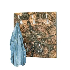 60x60 cm Design Wandgarderobe bedruckt - Elvator