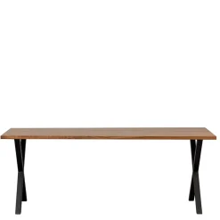 200x90 cm Esszimmertisch in Walnuss Furnier - Athias