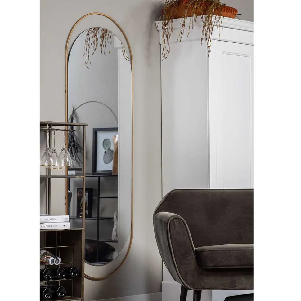 60x168 cm Spiegel in ovaler Form - Rupang