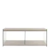 120x60 cm TV Tisch mit Glas Wangen - Culagan