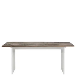 180x90 Esstisch mit Wangengestell zweifarbig - Chihu