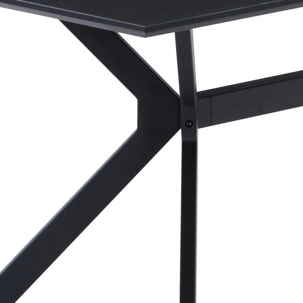 180x90 Esstisch Sitzgruppe Set - Nibal (fünfteilig)