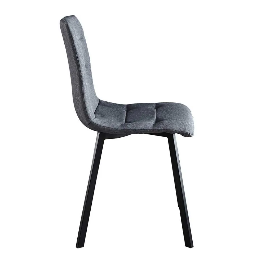 180x90 Esstisch Sitzgruppe Set - Nibal (fünfteilig)