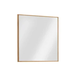 72x72 Flurspiegel mit Massivholz Wildeiche - Mandrey