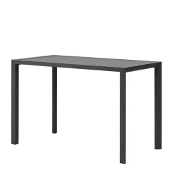 150x77 Garten Stehtisch in Dunkelgrau - Dumoriva