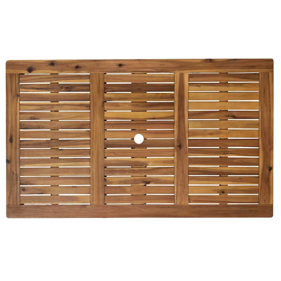 135x80 Gartentisch im klassischen Design - Delizita