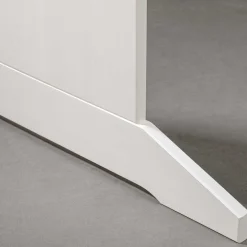 110x70 Küchentisch in Braun Kiefer & Weiß - Vatina