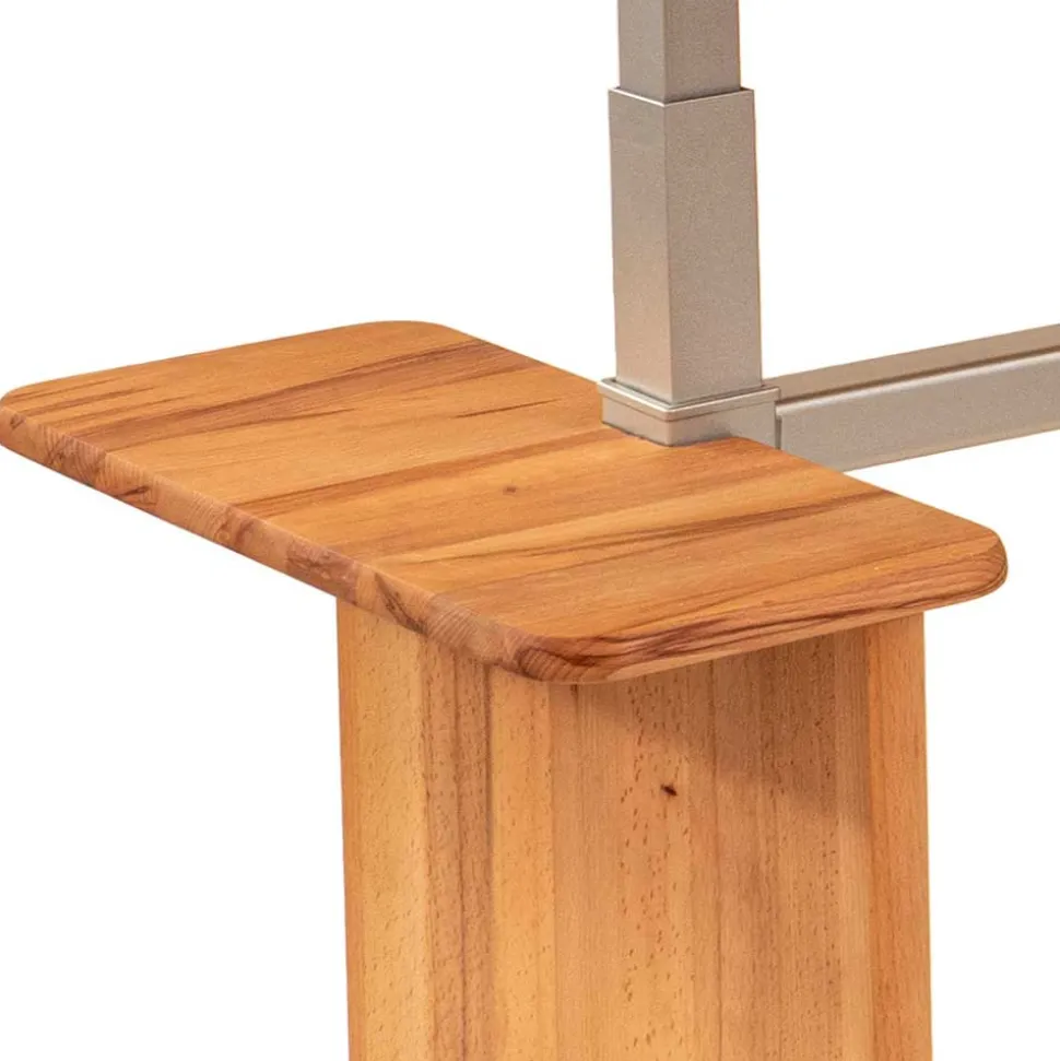 120x70 Kernbuche Funktionstisch höhenverstellbar - Estaguma