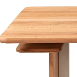 120x70 Kernbuche Funktionstisch höhenverstellbar - Estaguma