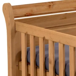 70x140 Kiefernholz Babybett gebeizt & geölt - Piatra