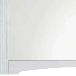 94x94 Landhaus Spiegel mit Holzrahmen - Beapta