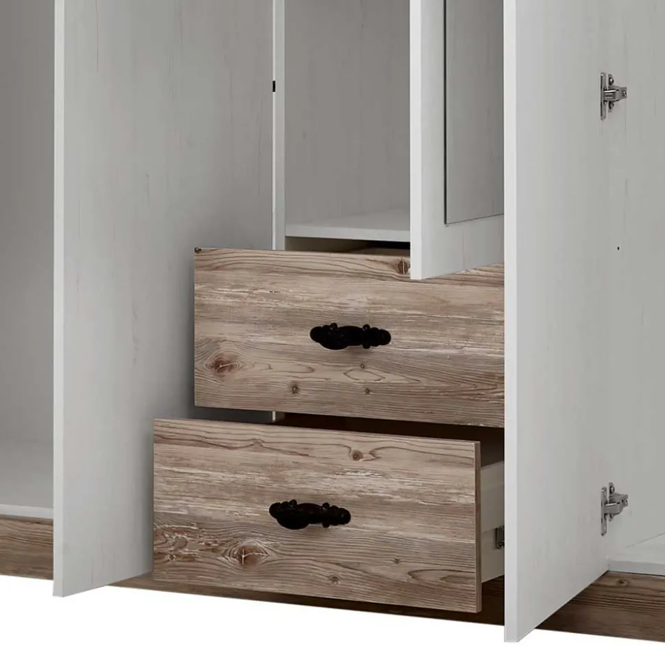 180x200 Schlafzimmer Möbel komplett - Nedita I (vierteilig)