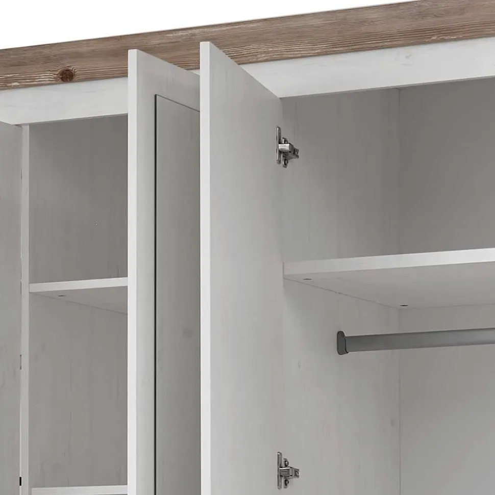 180x200 Schlafzimmer Möbel komplett - Nedita I (vierteilig)