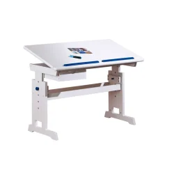 109x55 Schreibtisch für Kinder höhenverstellbar - Bulvaty