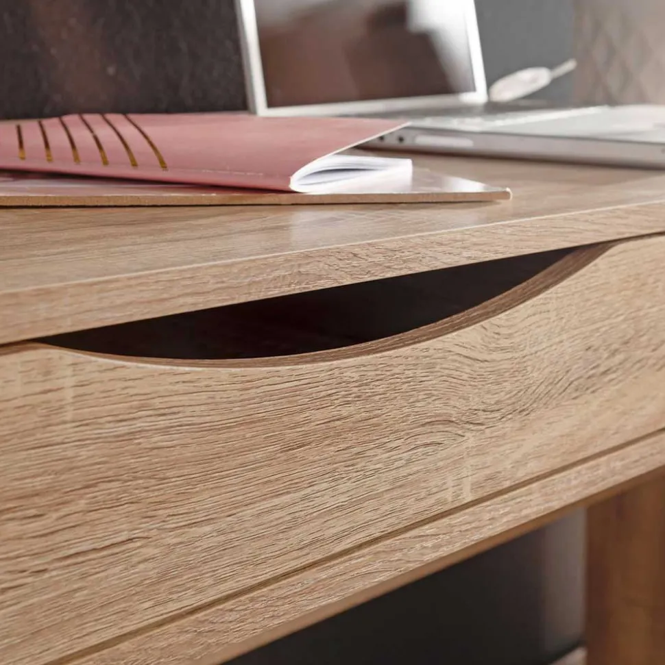 120x55 Schreibtisch mit drei Schubladen - Beguine