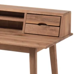 110x58 Schreibtisch Sekretär aus Holz - Eyes