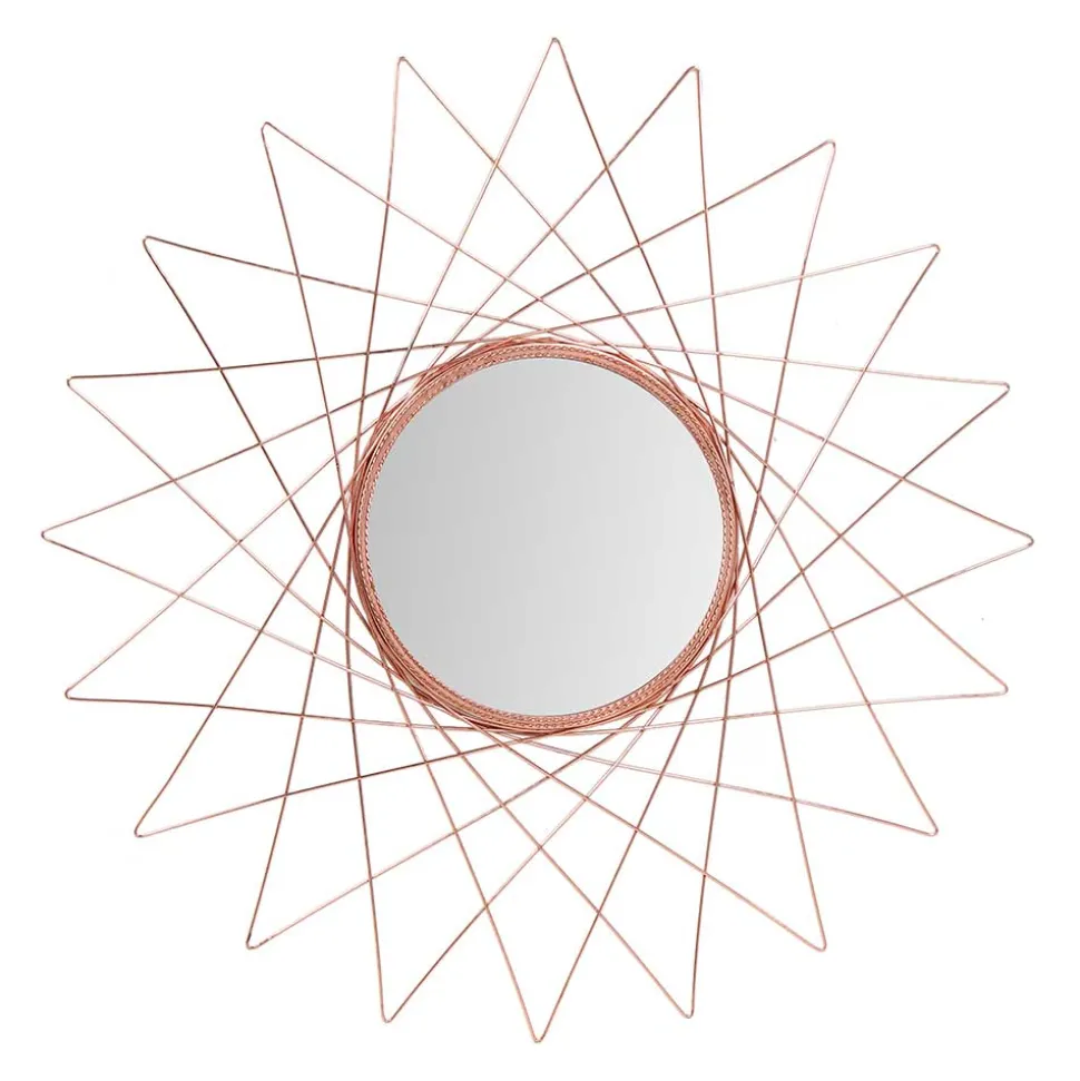 79x79 Spiegel mit Sternrahmen filigran - Reesa