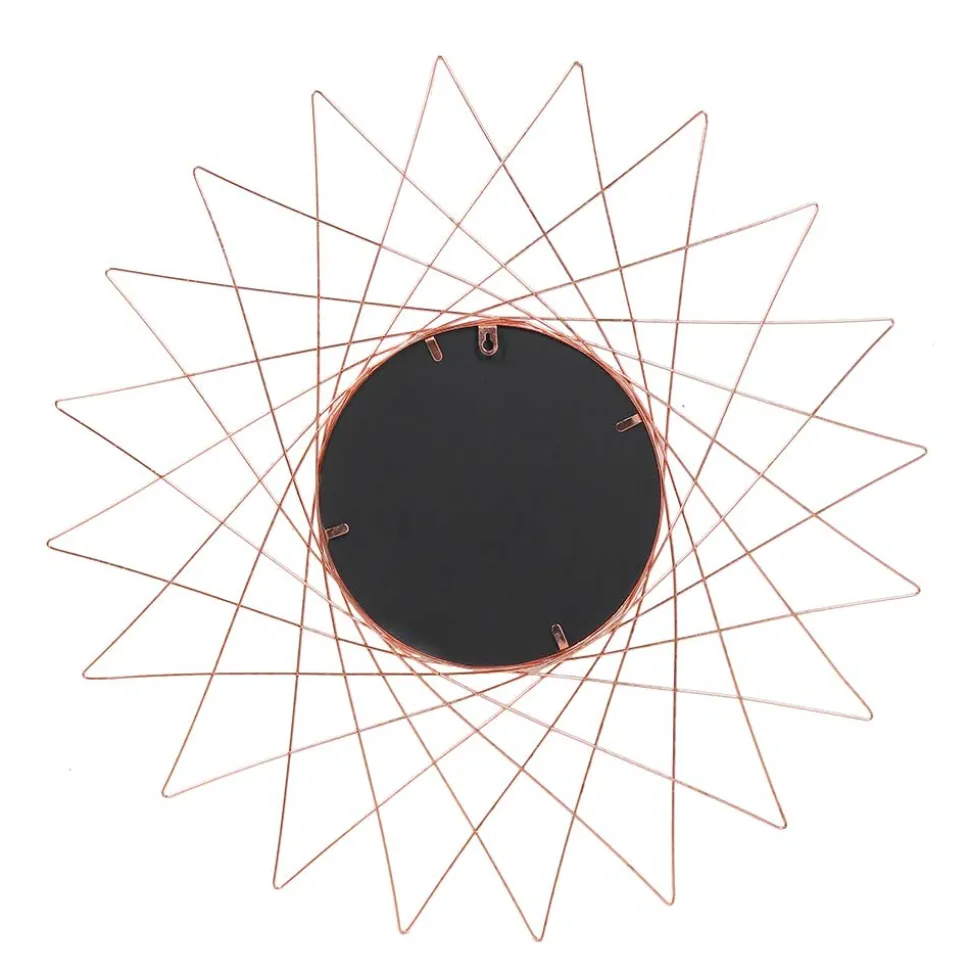 79x79 Spiegel mit Sternrahmen filigran - Reesa