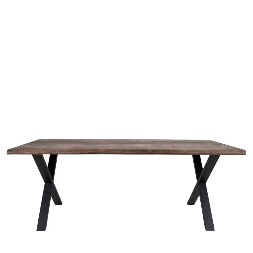 200x95 Tisch mit Polsterstühlen - Ricinga (siebenteilig)