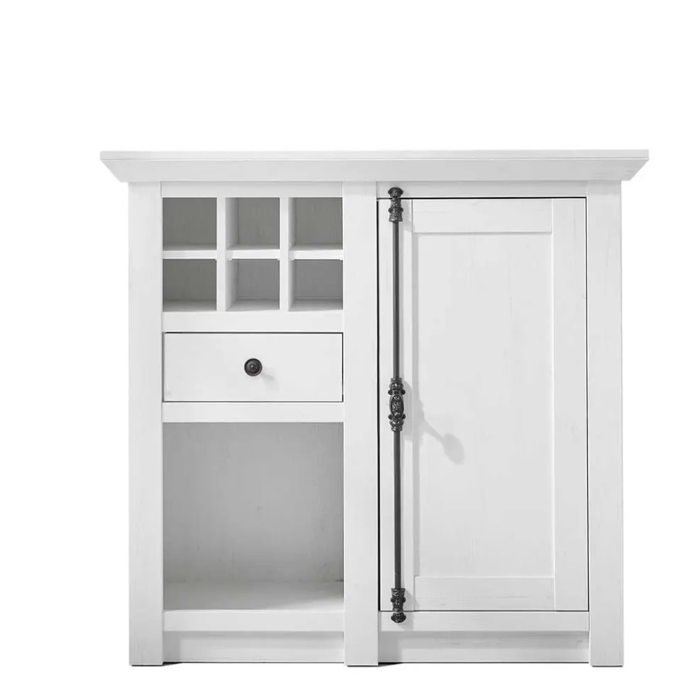 105x100 Touchwood Schrank in Weiß - Chelles