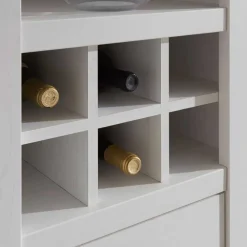 105x100 Touchwood Schrank in Weiß - Chelles