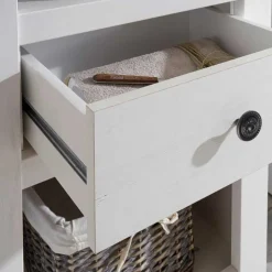 105x100 Touchwood Schrank in Weiß - Chelles