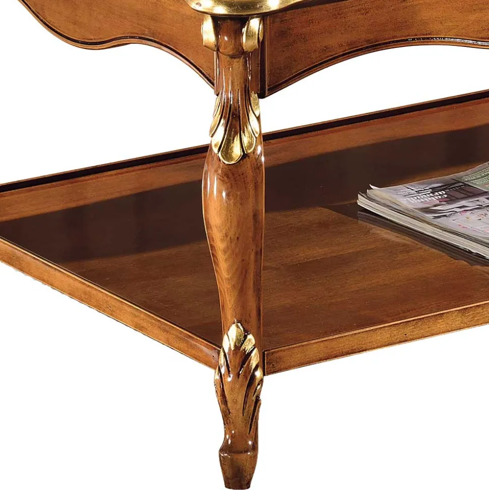 130x80 Wohnzimmertisch im Italienischen Stil - Carlenna