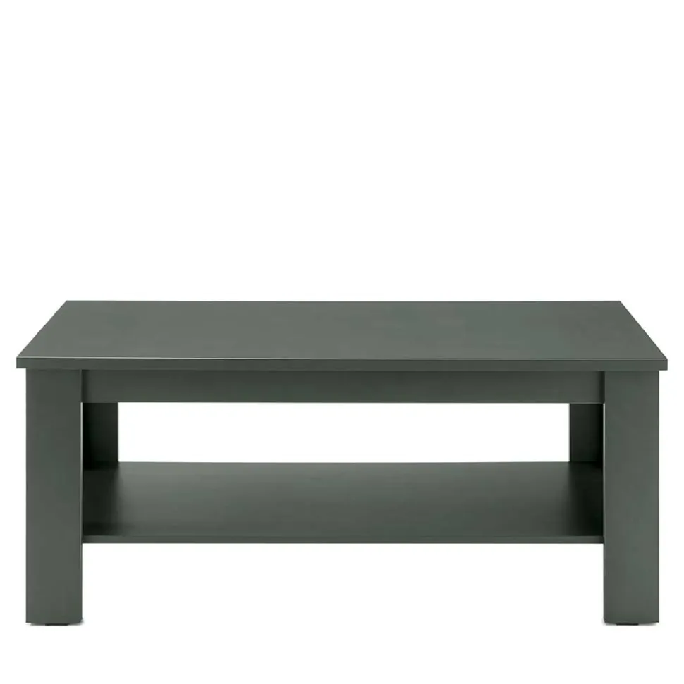 120x60 Wohnzimmertisch in Dunkelgrün - Niestov