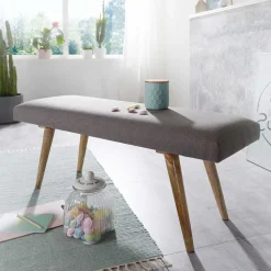 117x38cm Polsterbank im Mid Century Stil - Africo