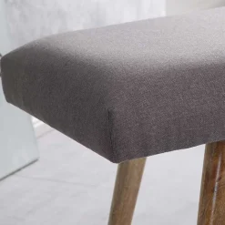 117x38cm Polsterbank im Mid Century Stil - Africo