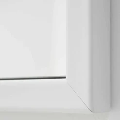 40x55cm Spiegel mit weißem Metallrahmen - Ezeiza