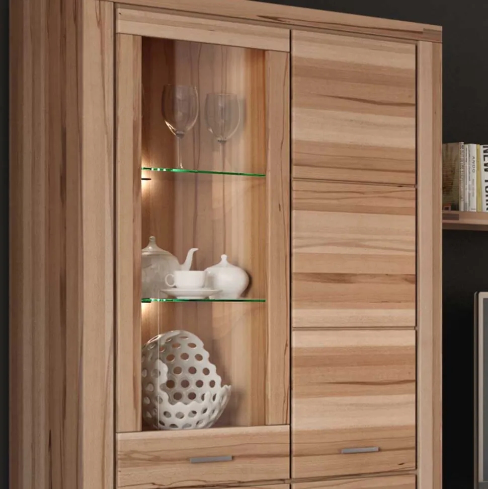 108x200cm Wohnzimmerschrank aus Kernbuche - Uhelia