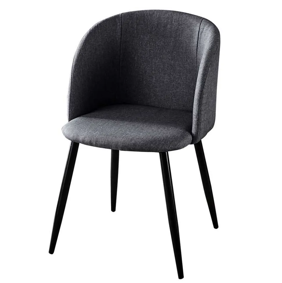 X-Fuß Esstisch & Armlehnenstühle - Samanta (fünfteilig)