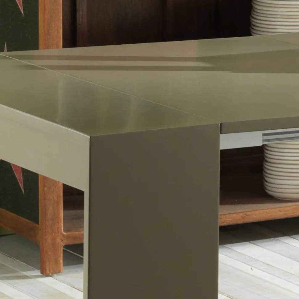 XL Tisch Modena in Grau Braun