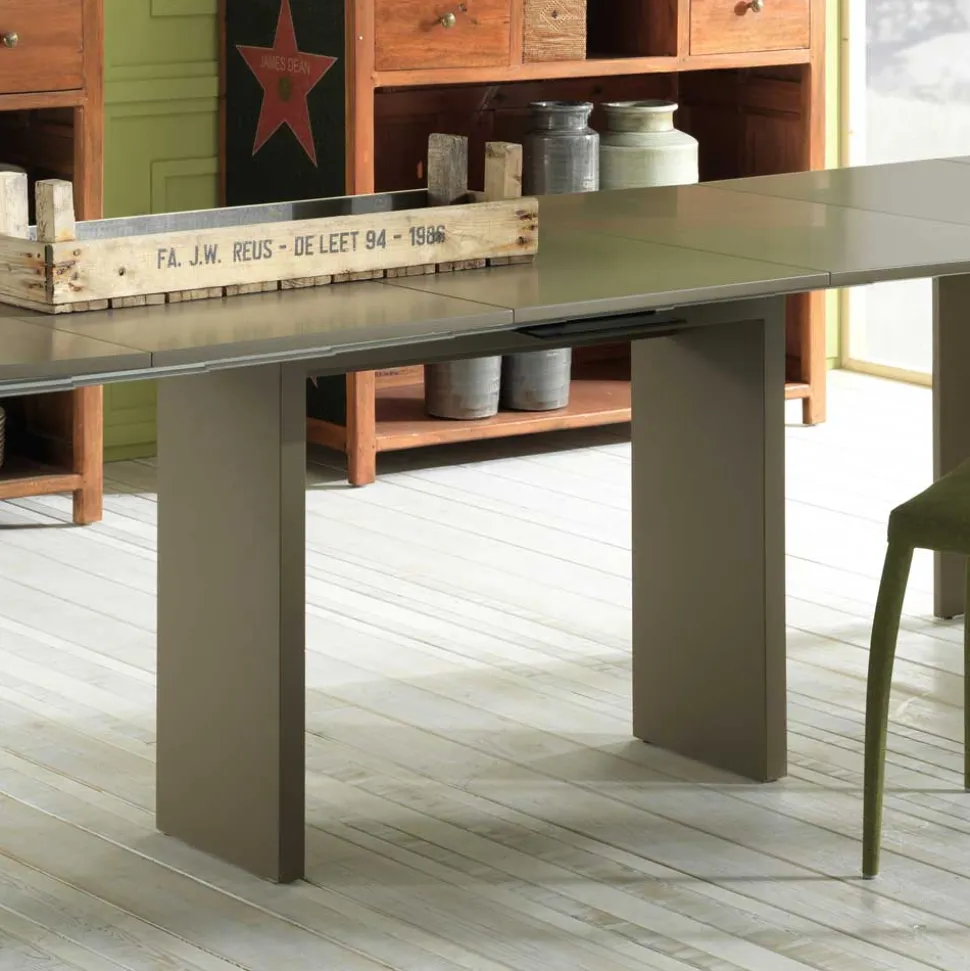 XL Tisch Modena in Grau Braun