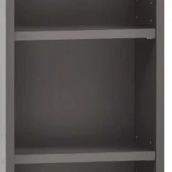 30x64x18 3 Fächer Badregal in Dunkelgrau - Breznia