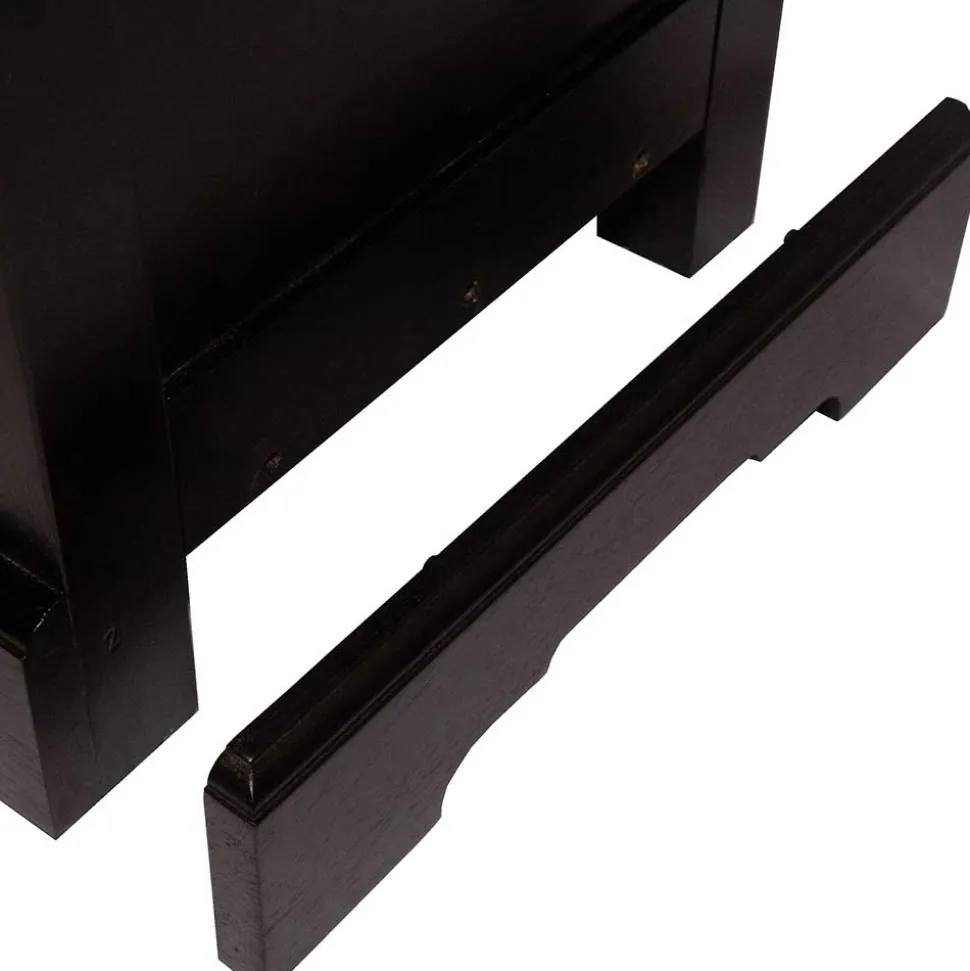 98x184x44 5 Fächer Bücherregal im Kolonialstil - Islando