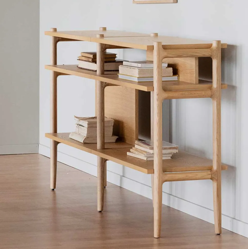 140x81x36 4 Fächer Regal in modernem Design - Ulapos