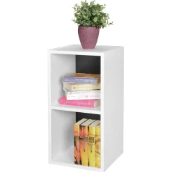 30x60x30 2 Fächer Regal in Weiß - Xaidon