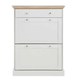 80x106x30 2 Klappen Schuhschrank im Country Style - Ridron