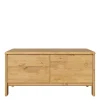 98x48x34 2 Schubladen Kommode aus Kiefer - Etvina