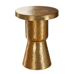 43x59x43 Alu Beistelltisch handgearbeitet - Dresconio