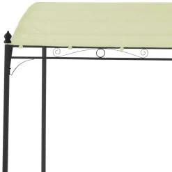 300x250x300 Anbaupavillon in Creme Textil - Natsonai