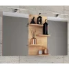 112x59x12 Bad Doppelspiegel mit Mittelregal - Cazryn