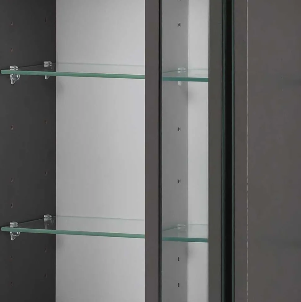 80x64x20 Bad Hängeschrank mit Spiegeltüren - Dastroz