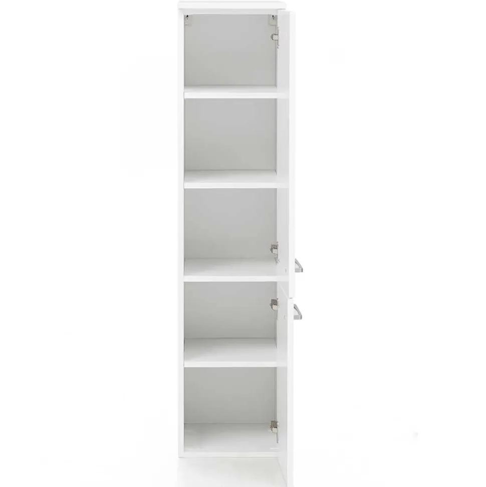 30x135x35 Bad Hochschrank für Stand- & Wandmontage - Anjunica