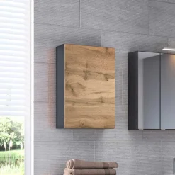 40x64x20 Bad Oberschrank in Wildeichefarben - Endely